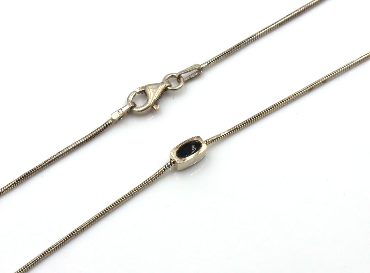Group lot of 11 Vintage 925 sterling silver necklaces