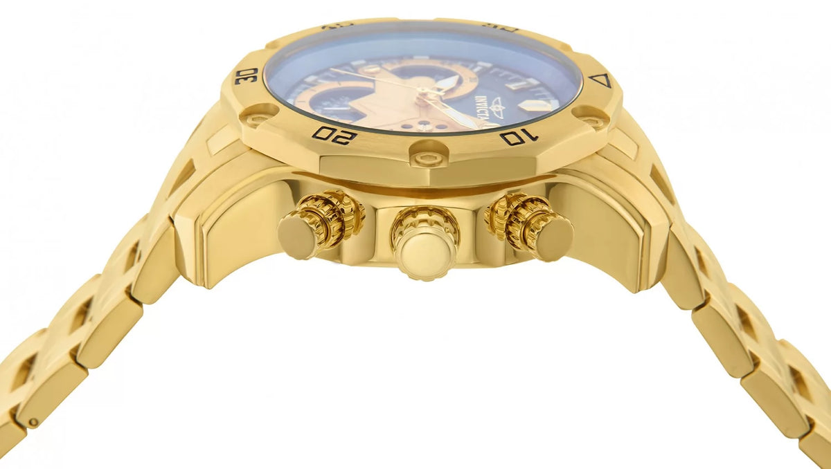Invicta Men's Pro Diver Quartz Multifunction Blue Dial Watch