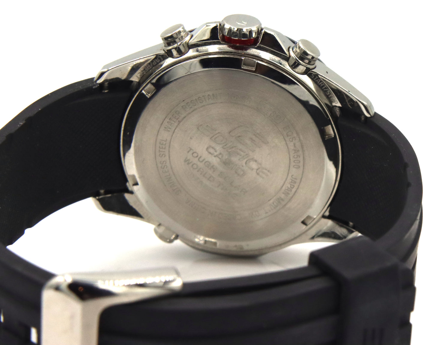 Casio Edifice EQS Solar chronograph watch