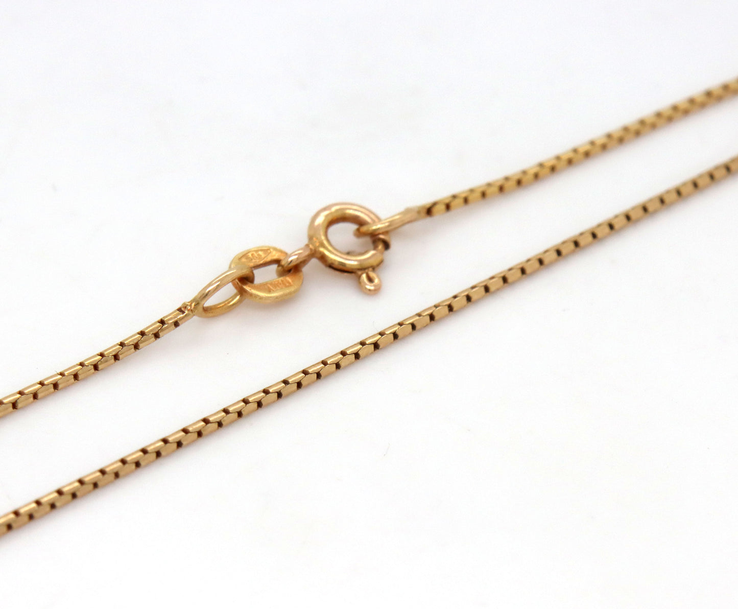 Italian 14kt Yellow gold chain necklace