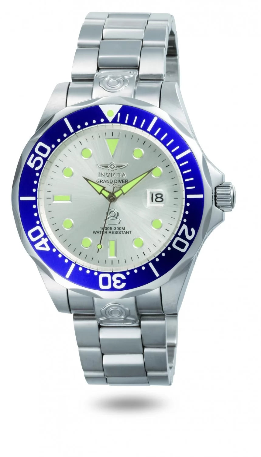 Invicta Men's 3046 Pro Diver Automatic 3 Hand Silver Dial Watch
