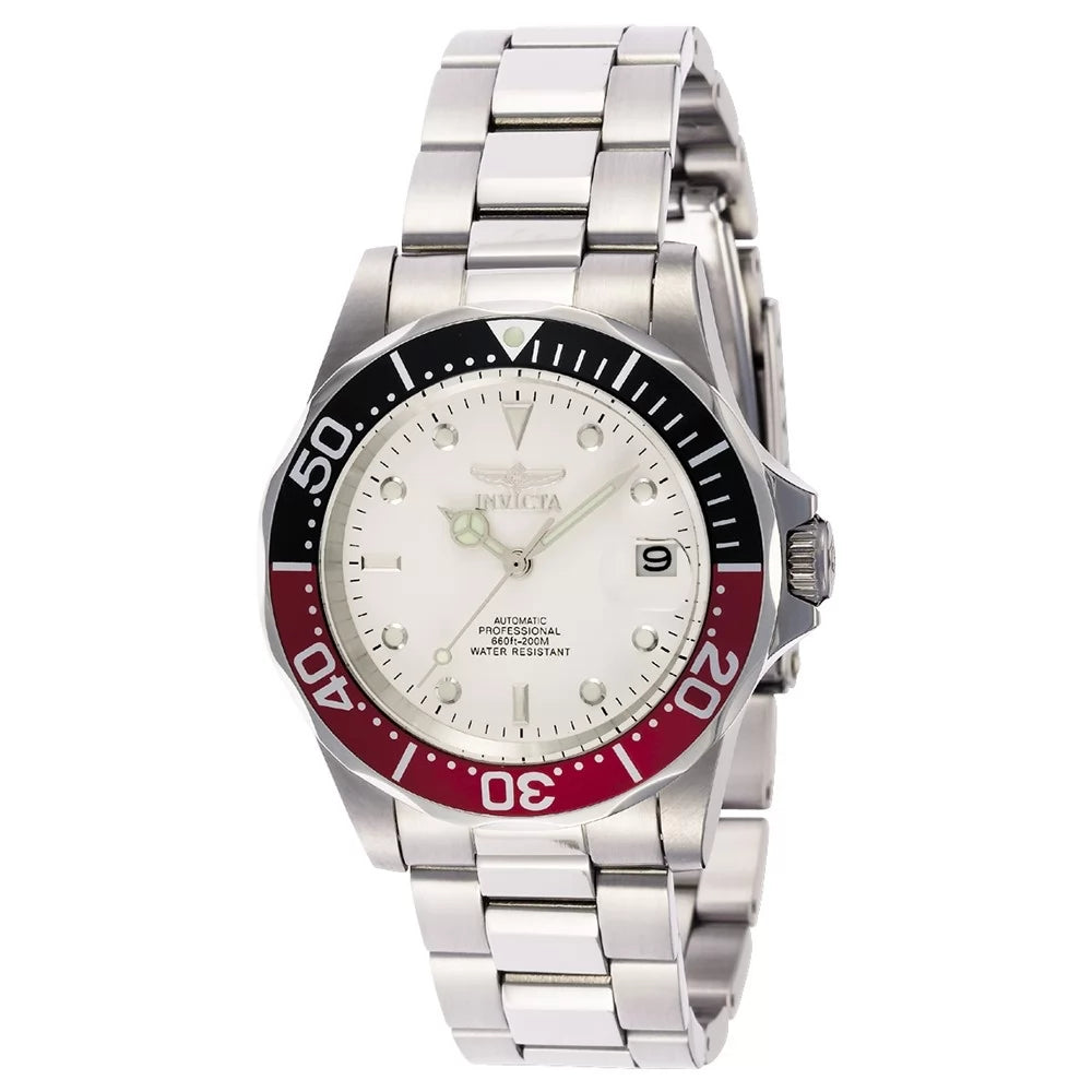 Invicta Men's 9404 Pro Diver Automatic 3 Hand White Dial Watch