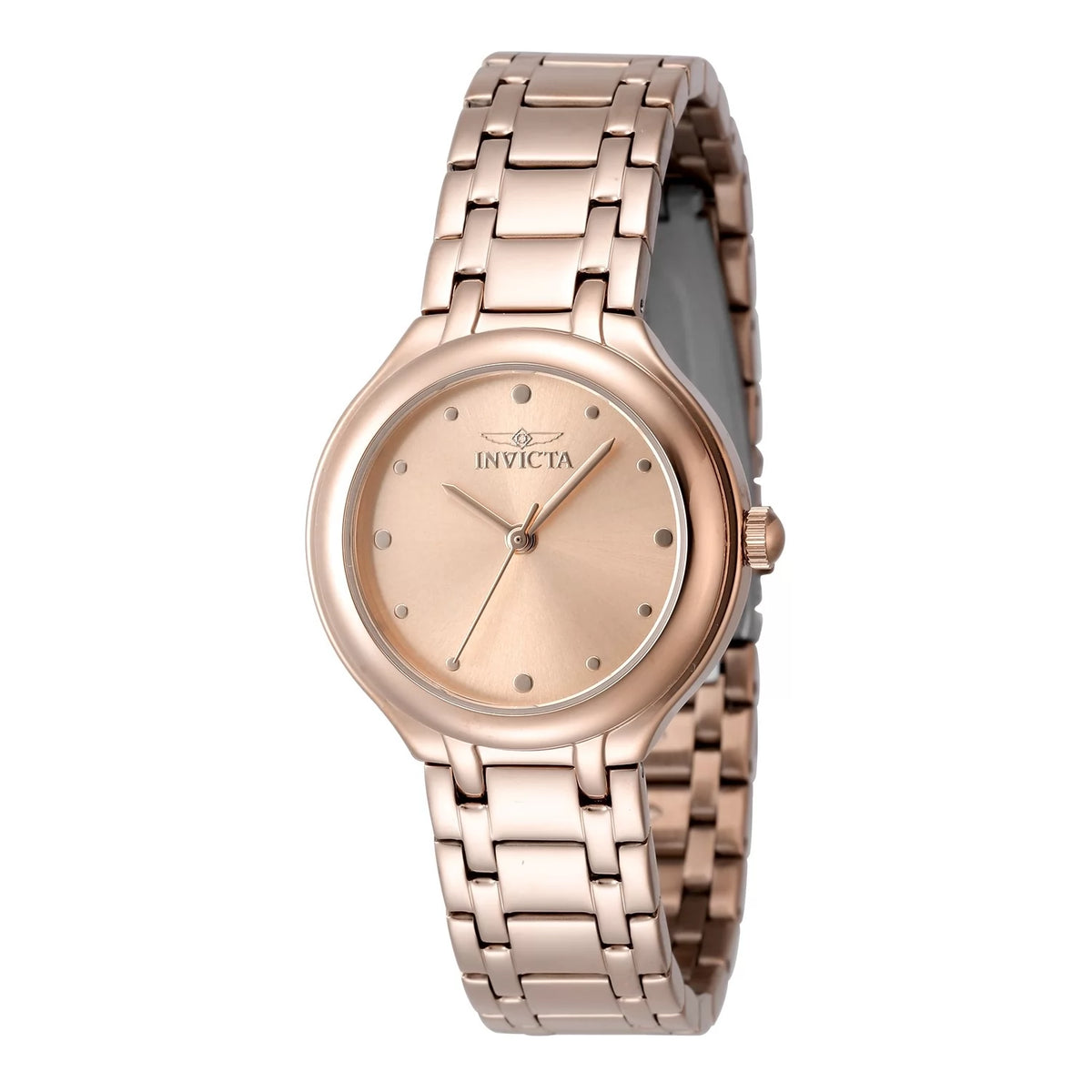 Invicta Women's 48228 Wildflower Quartz 3 Hand Rose Gold Dial Watch