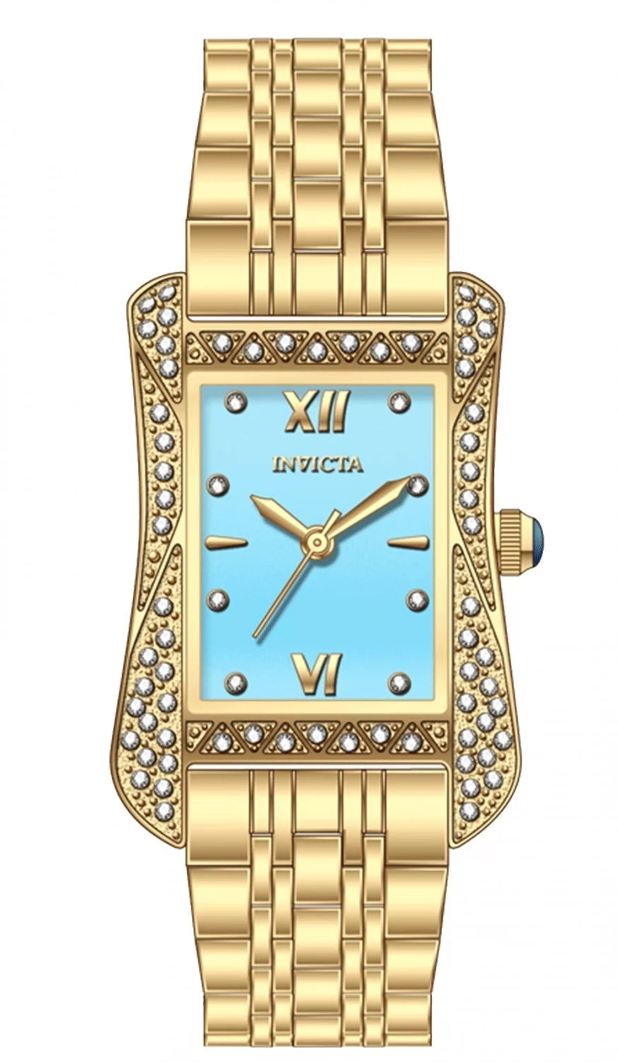 Invicta Women's 69283 Wildflower Quartz PC21S Blue Dial Watch