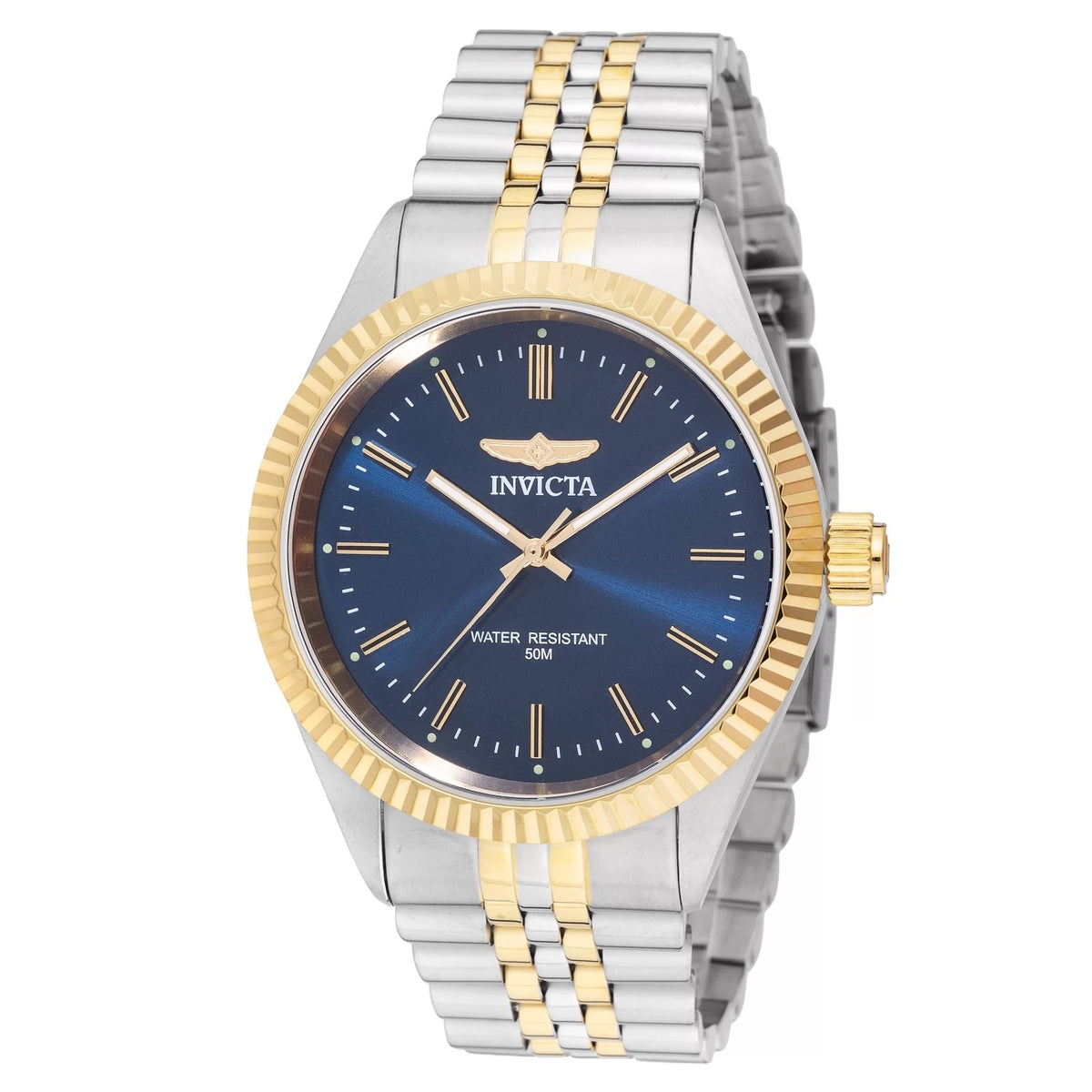 Invicta Men's 49316 Specialty Quartz 3 Hand Blue Dial Watch