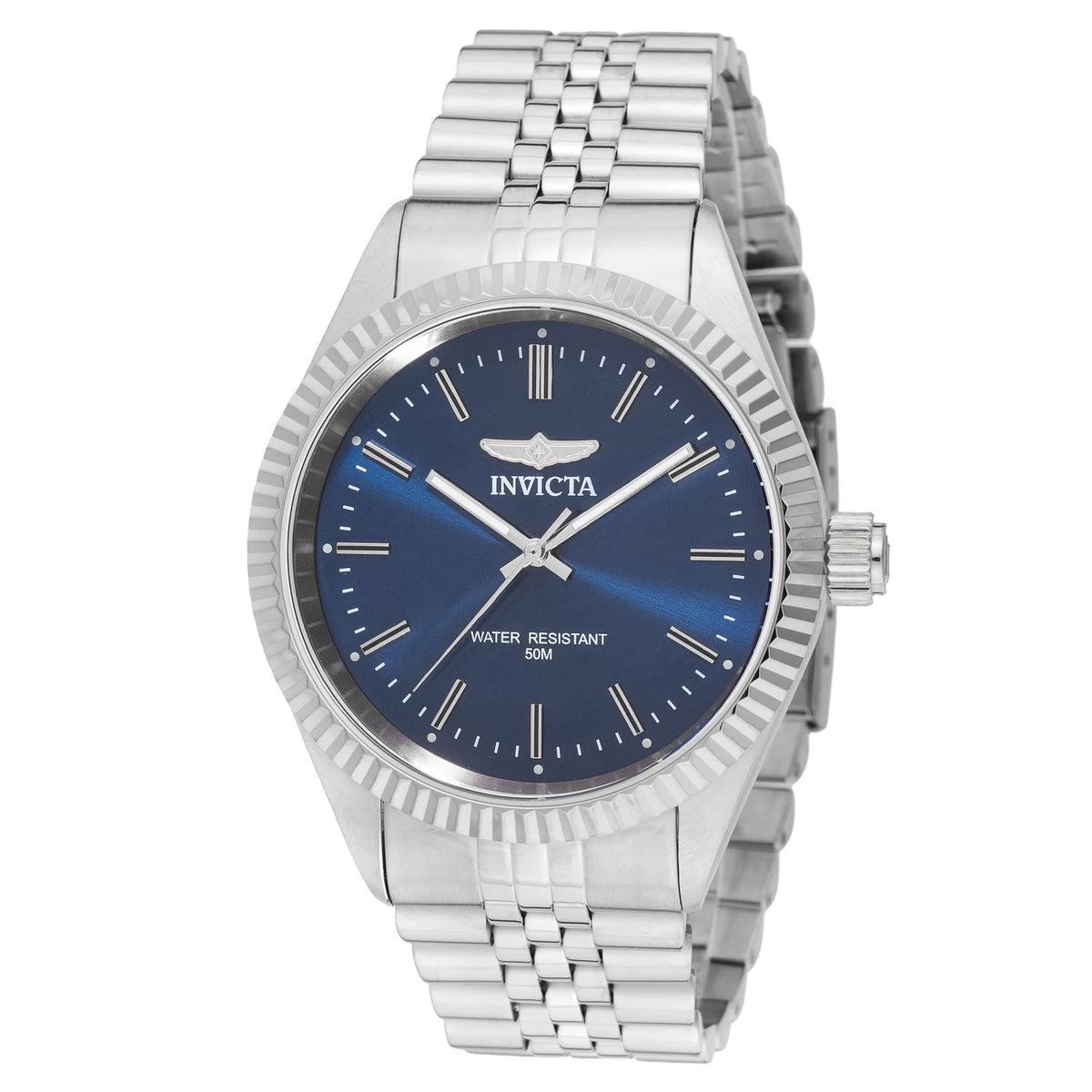 Invicta Men's 49314 Specialty Quartz 3 Hand Blue Dial Watch