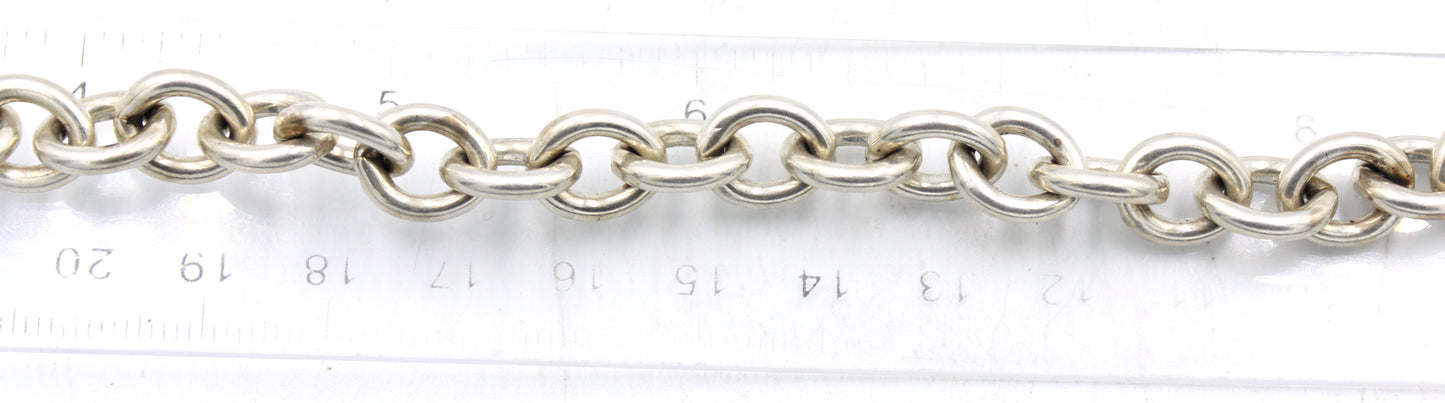 Group lot of 6 Vintage 925 sterling silver bracelets and necklace