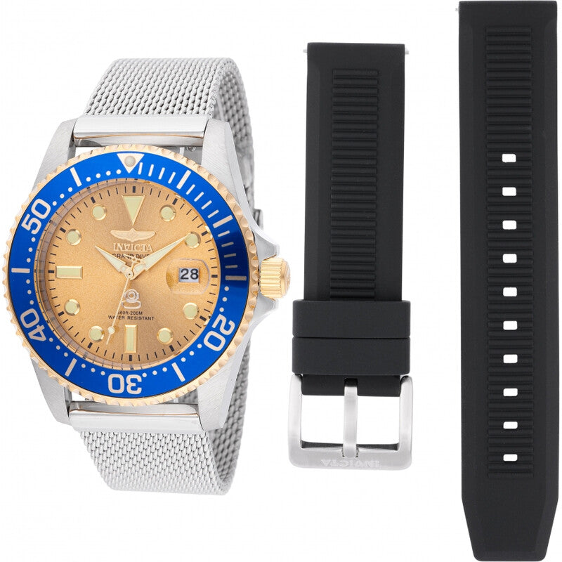 Invicta Pro Diver Gold Dial Men's Watch