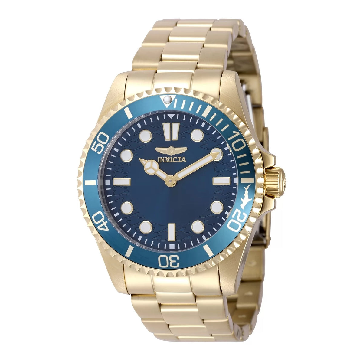 Invicta Men's 49699 Pro Diver Quartz PC20S Blue Dial Watch