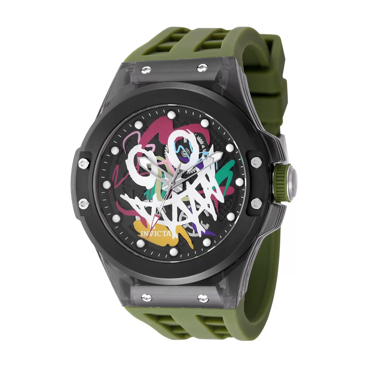 Invicta Men's 50006 Sea Base Quartz PC21 Brass, Plastic Dial Watch