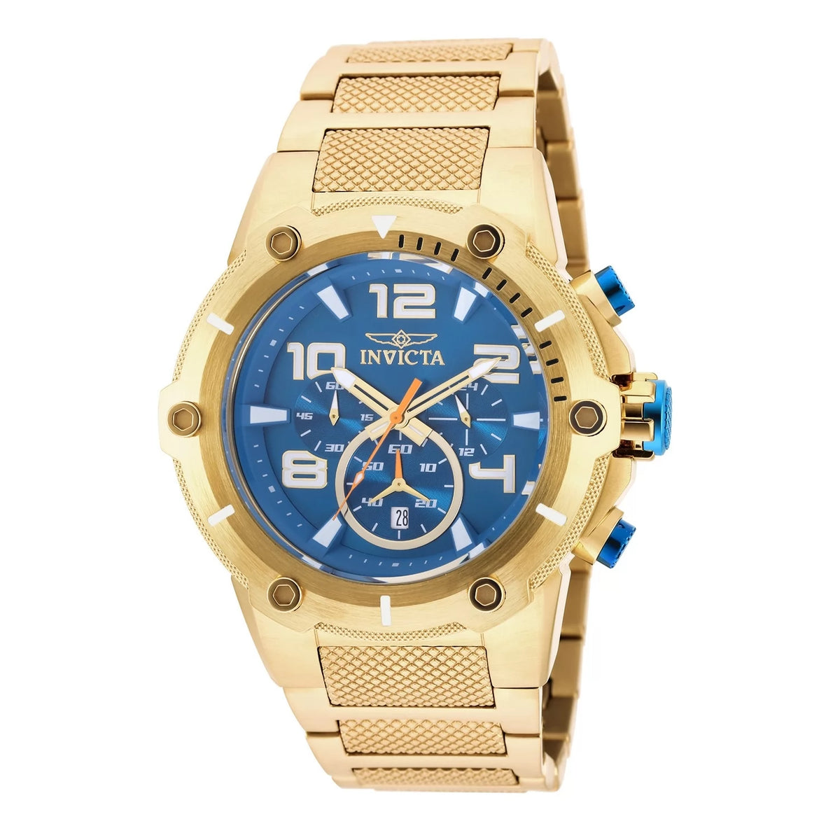 Invicta Men's 19532 Speedway Quartz Chronograph Blue Dial Watch