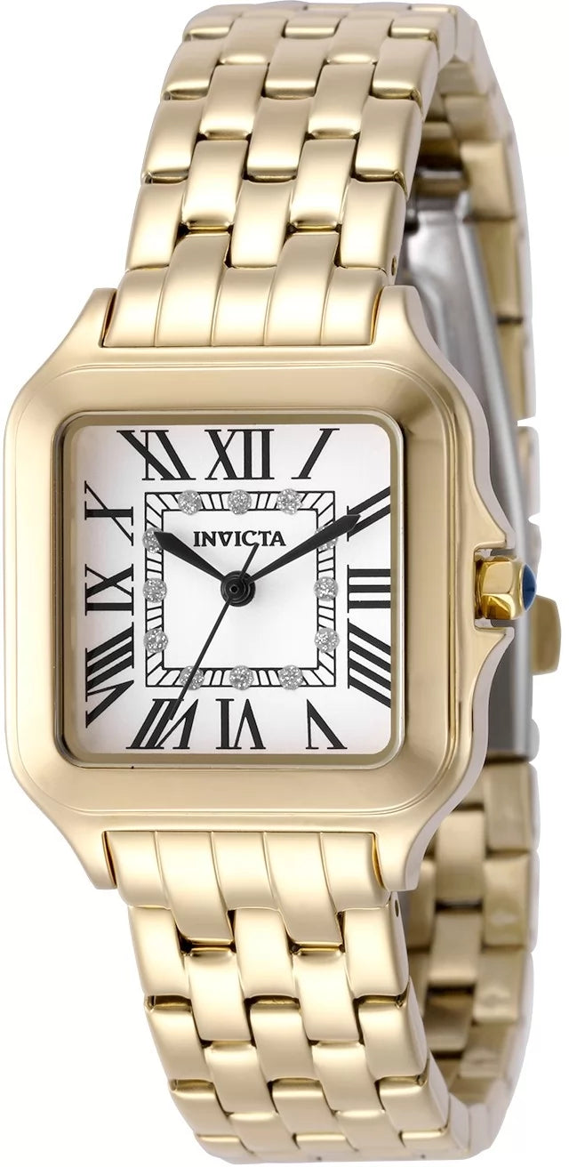 Invicta Women's 50611 Angel Quartz PC21 Silver Dial Watch
