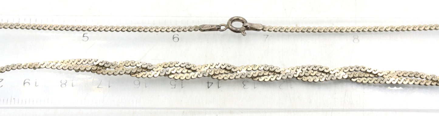 Group lot of Vintage 925 sterling silver 10 necklaces