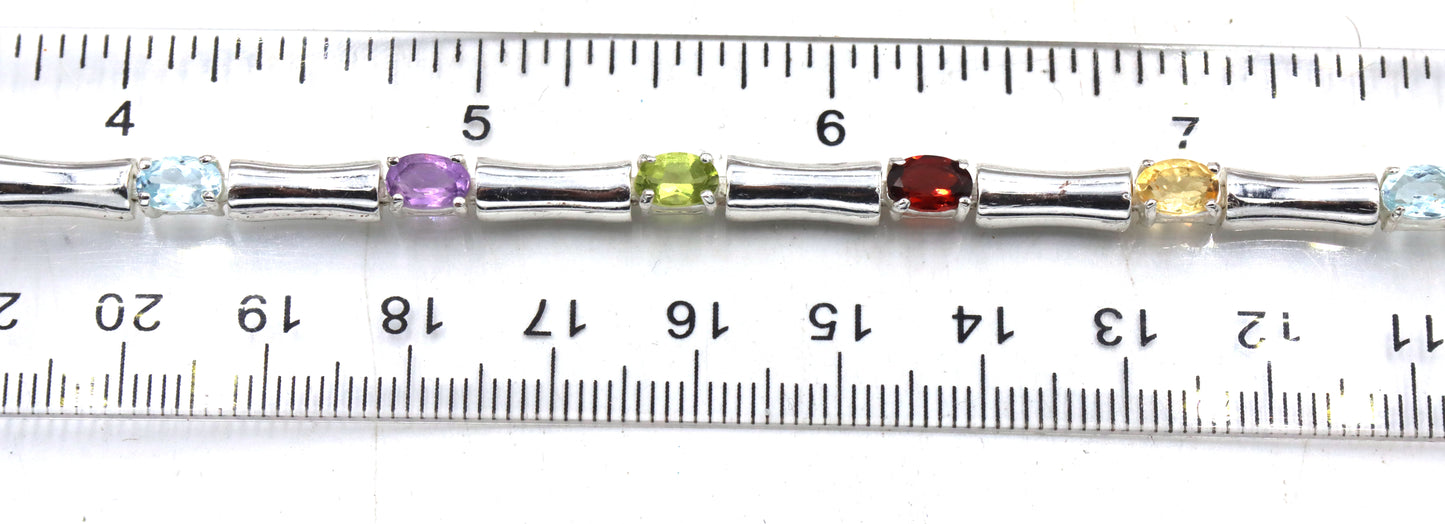 Group lot of 5 vintage 925 sterling silver bracelets