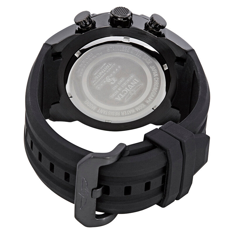 Invicta Speedway Black Dial Chronograph GMT Men's Watch