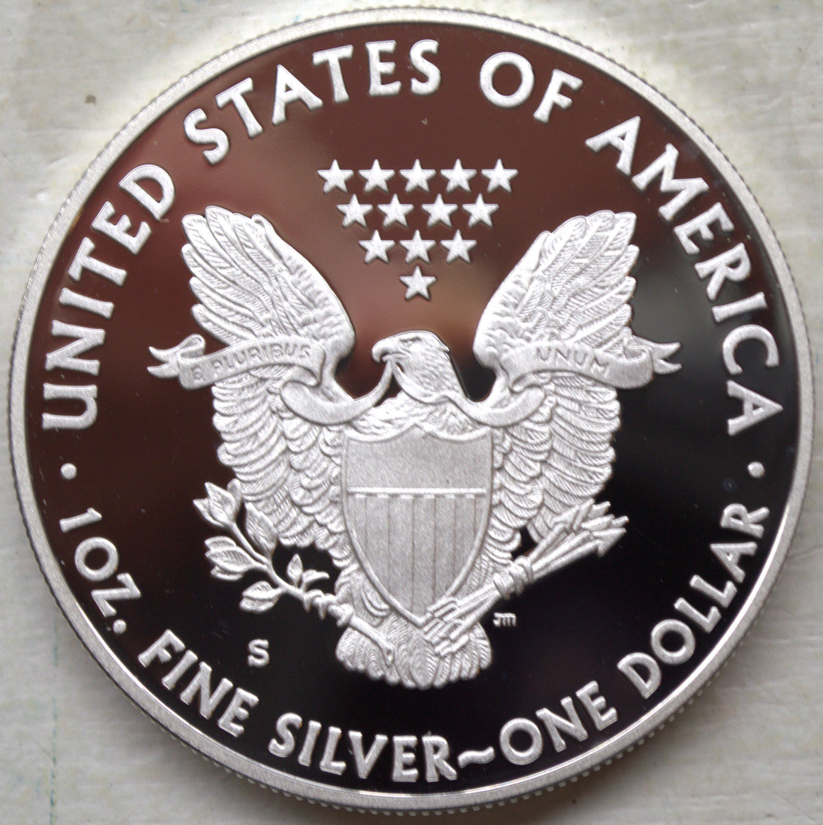 2012-S American Eagle Silver Dollar 1 oz Coin