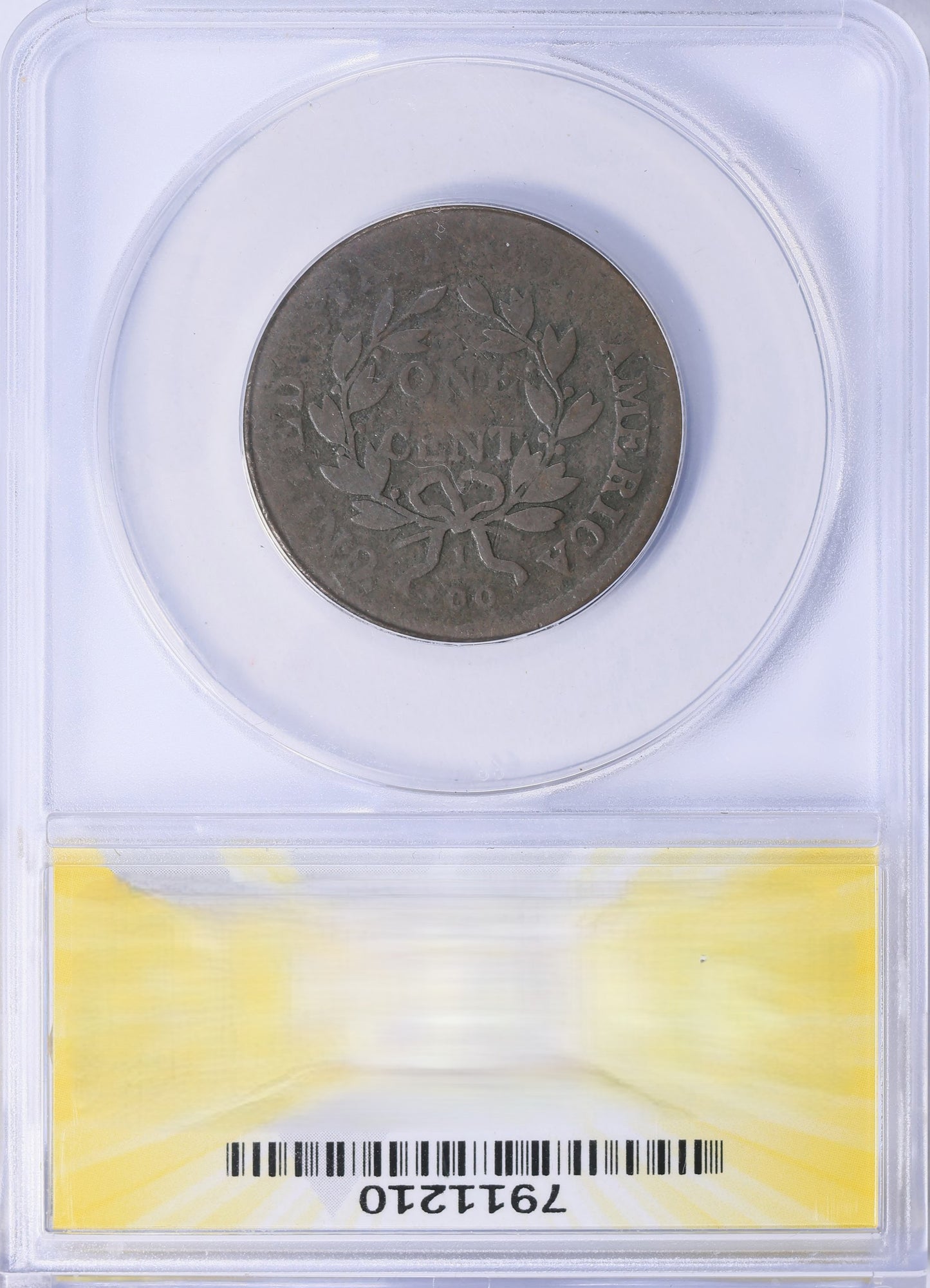 1802 Draped Bust Large Cent S-233 ANACS AG-03 BN Early U.S. Copper Sheldon Variety