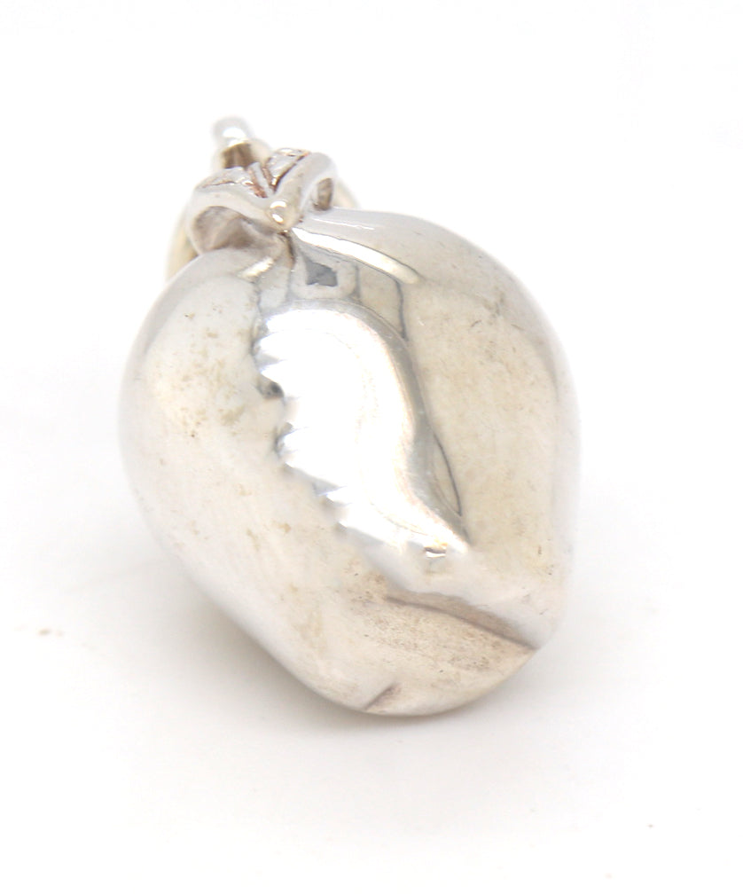 925 Sterling silver apple charm
