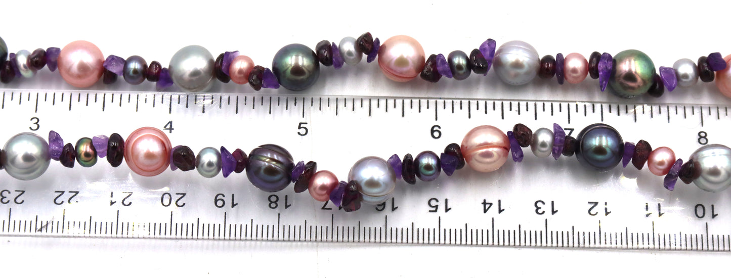 Honora multi color pearl necklace
