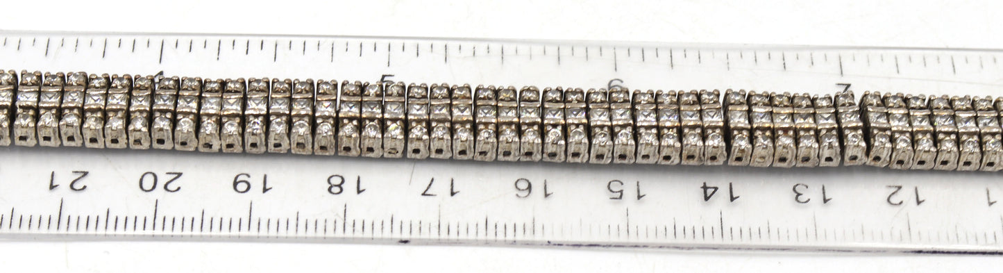 Group lot of 6 Vintage 925 sterling silver bracelets