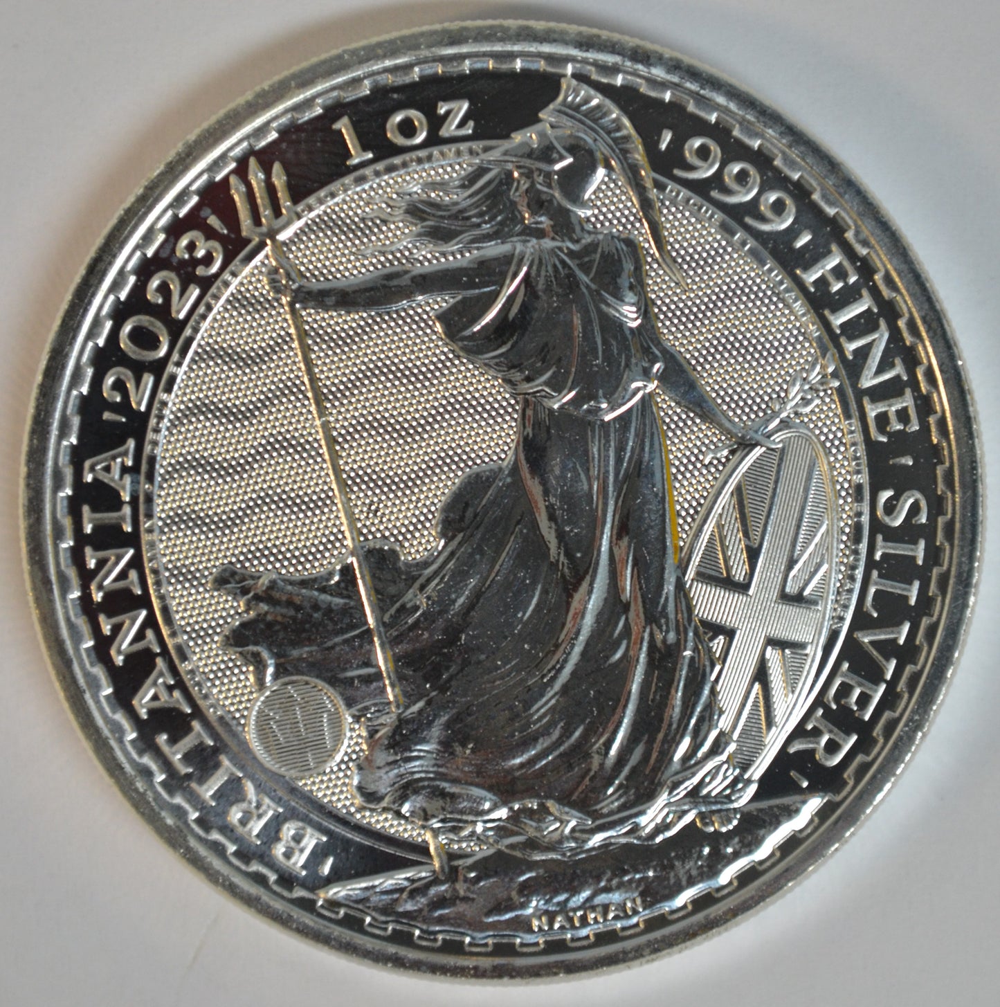 2023 Great Britain Britannia 1 oz Silver Coin Superb Gem BU .999 Fine Silver