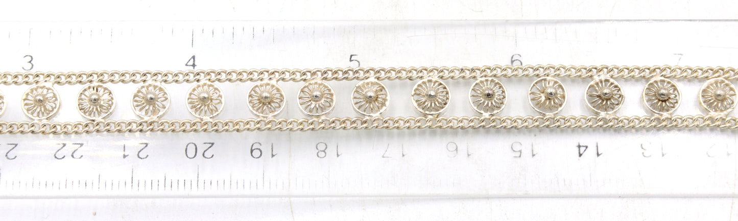 Group lot of 5 Vintage 925 sterling silver bracelets