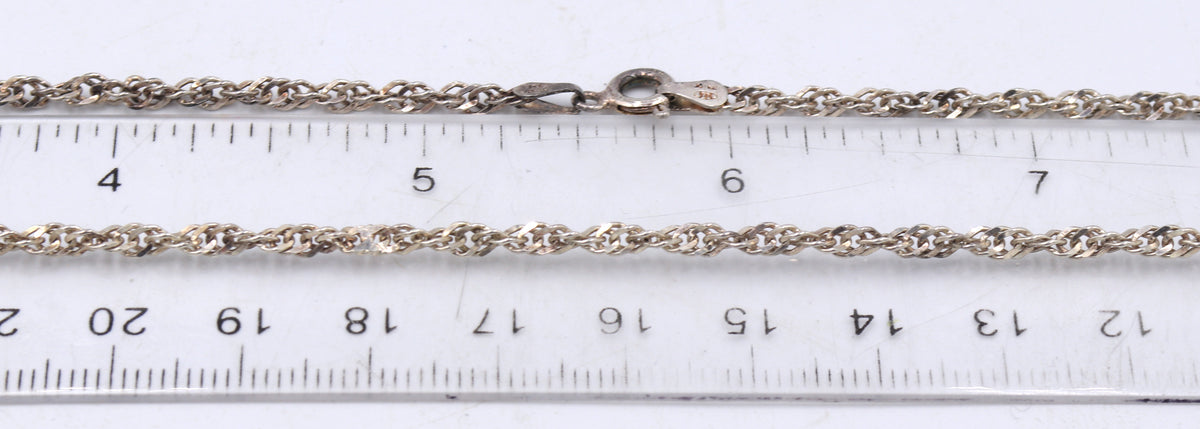 Group lot of vintage 925 sterling silver necklaces