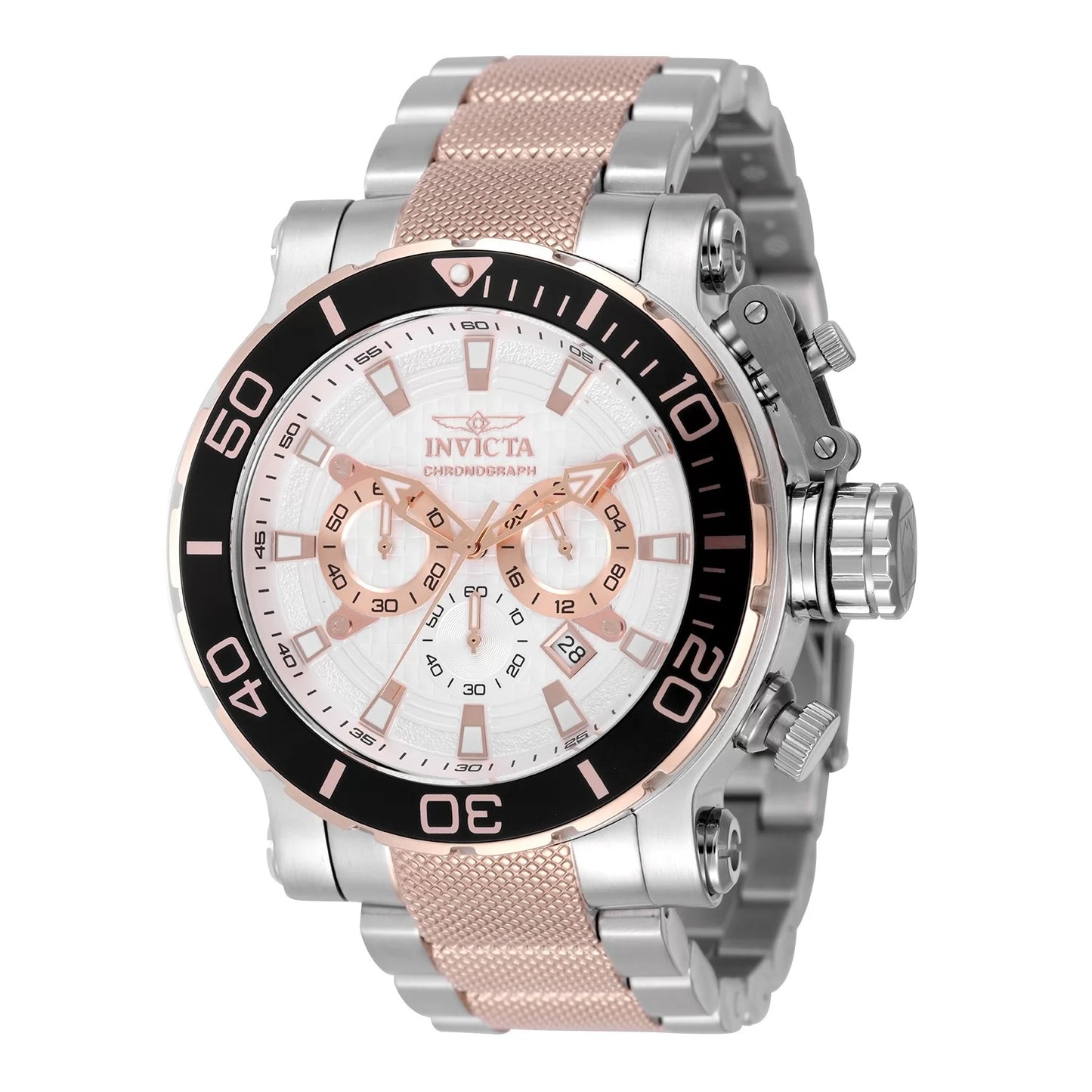 Invicta Men's Coalition Forces Quartz VD53 Silver Dial Watch