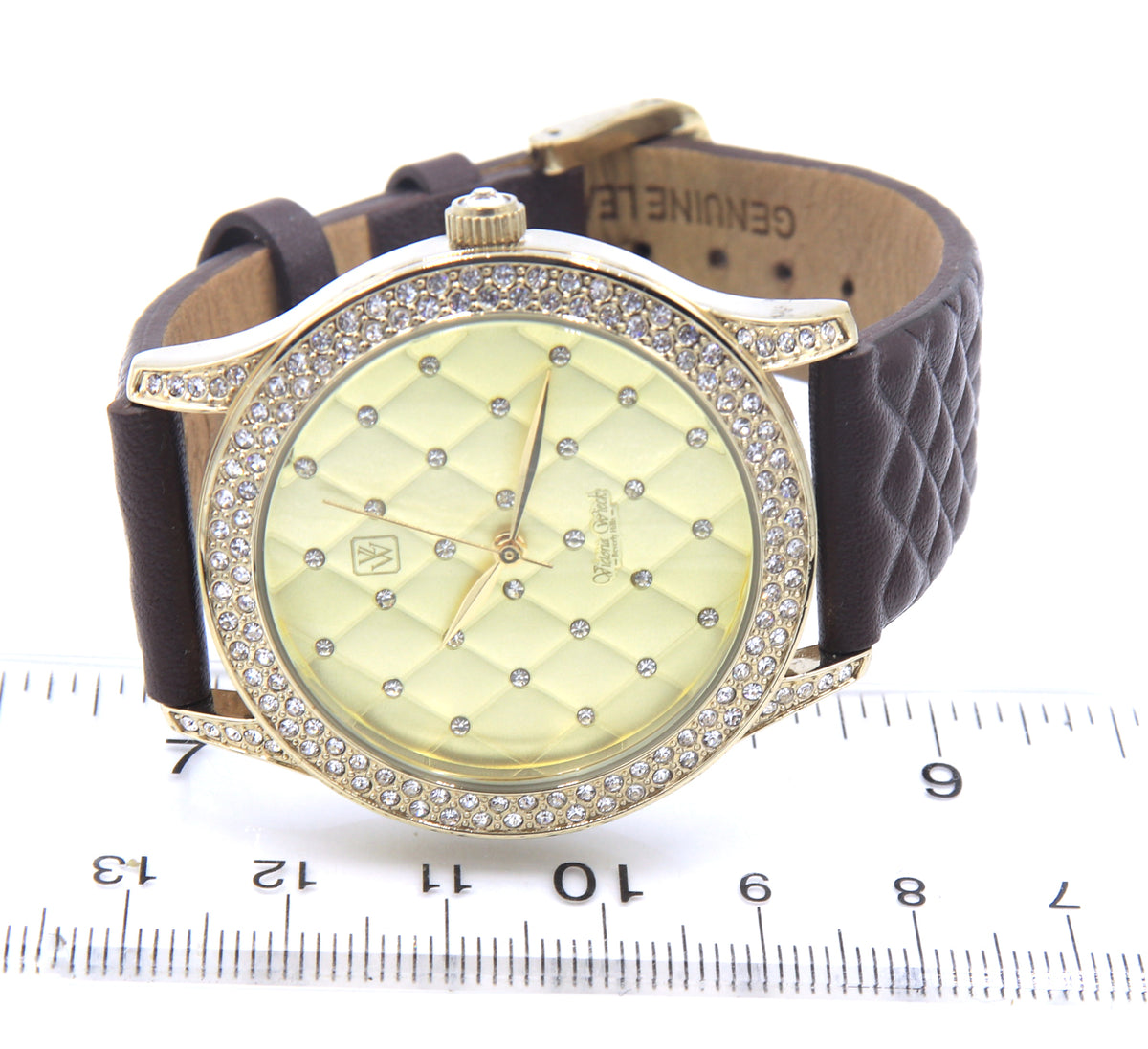 Victoria Wieck Crystal Quartz Watch