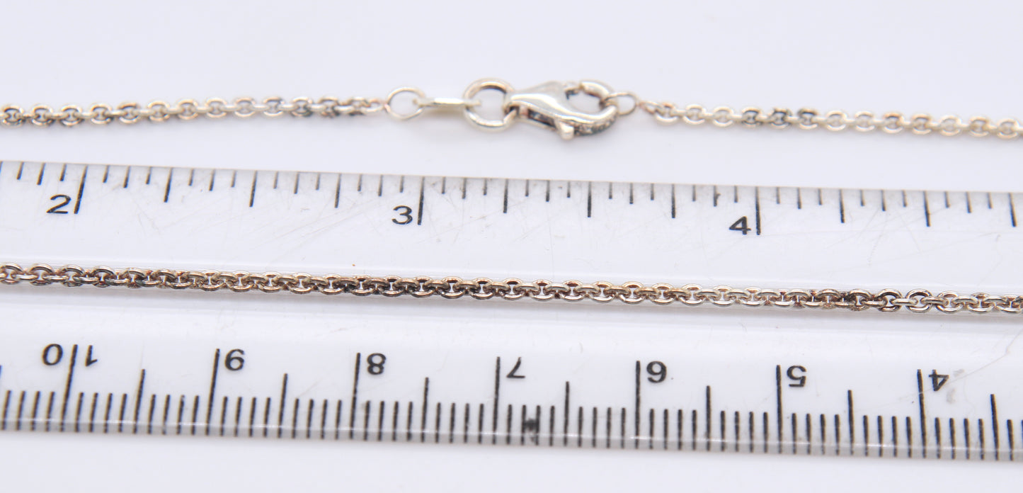Sterling Silver Cable Chain Necklace