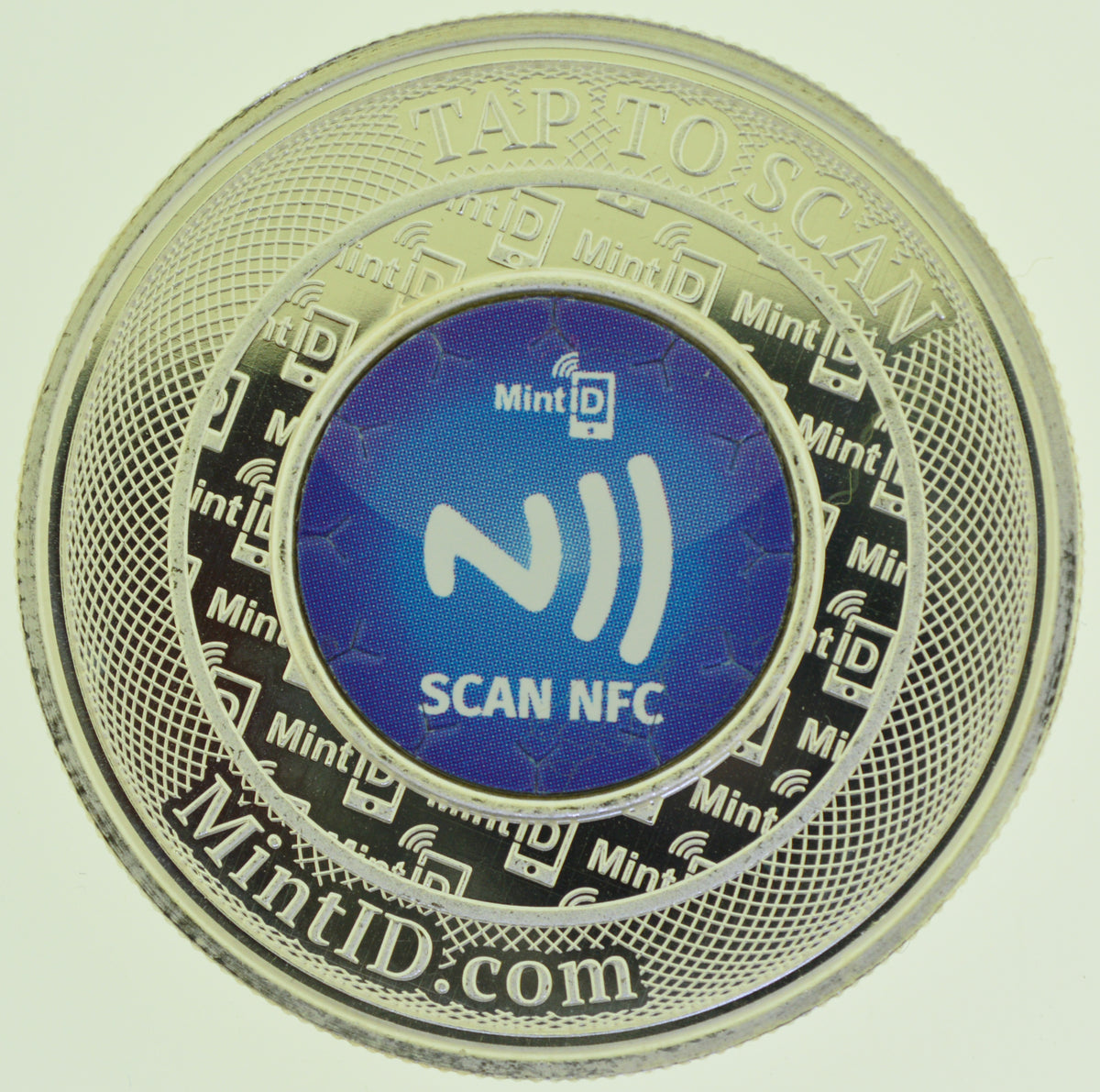 American Buffalo Design Buffalo Bitcoin 1 oz .999+ Silver Round MintID Scan Verified