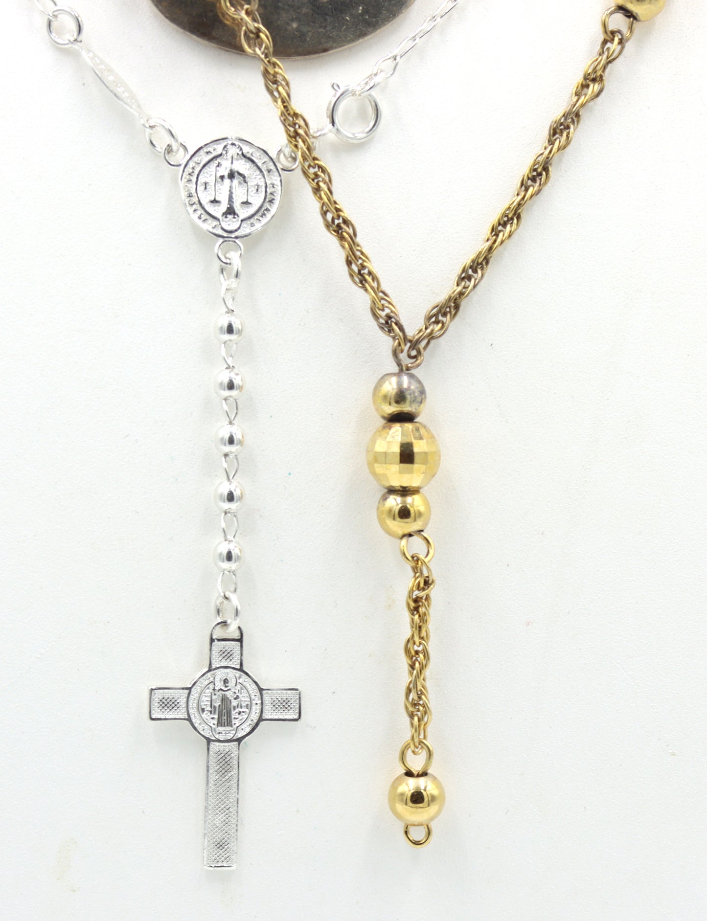 Group lot of 3 Vintage 925 sterling silver necklaces