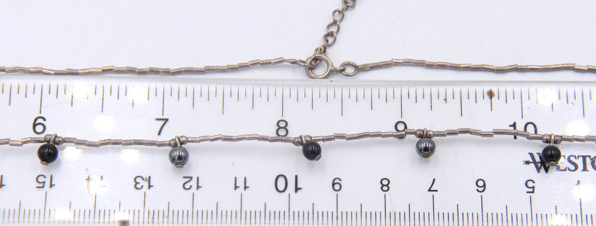 Group Lot of 3 Vintage 925 Sterling Silver Necklaces