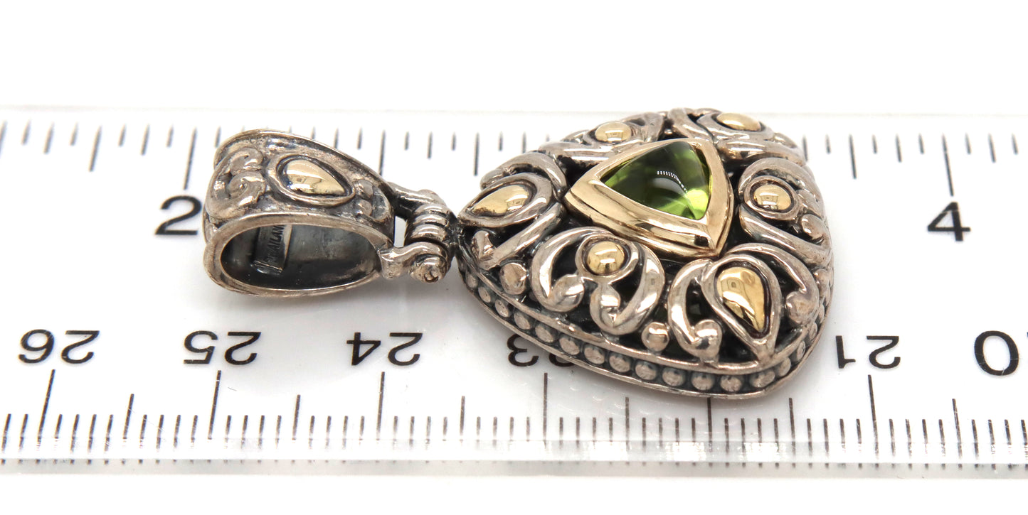 John Hardy peridot pendant