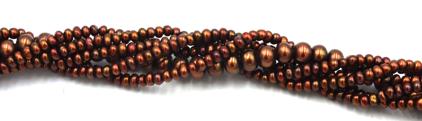 Honora pearl multi strand twisted necklace