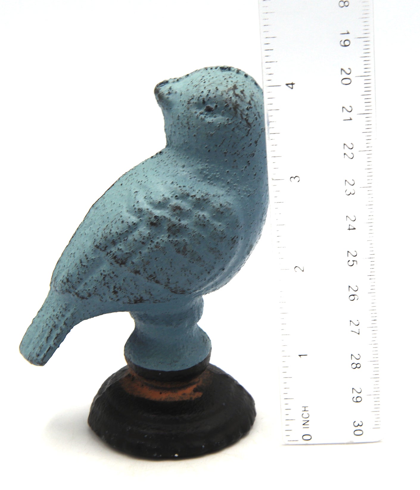 Bird copper figurine
