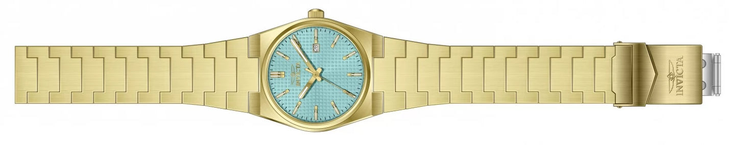 Invicta Men's Speedway Quartz 3 Hand Light Blue Dial Watch