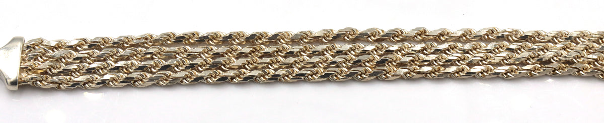 Lot of 2 Vintage 925 sterling silver bracelets