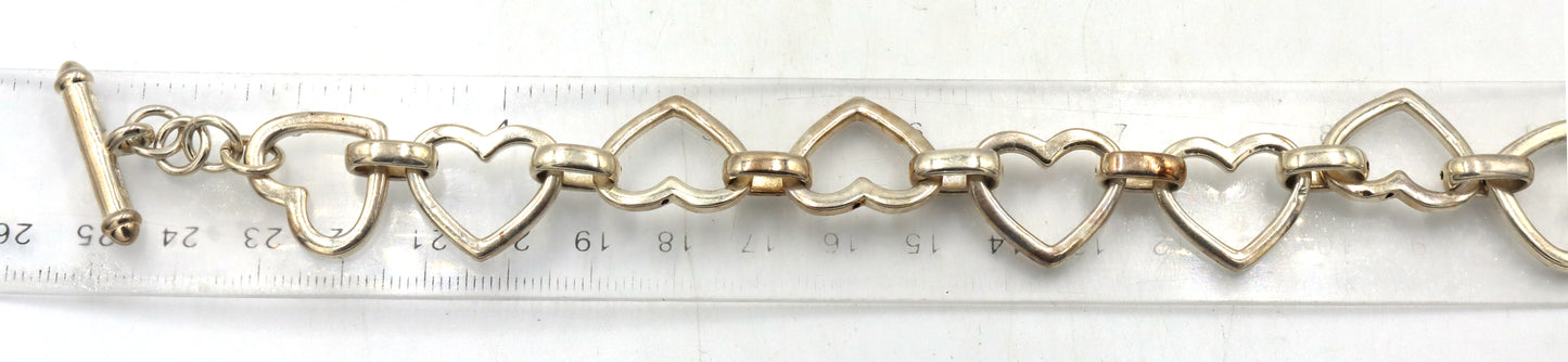 Vintage 925 sterling silver group lot of 4 bracelets