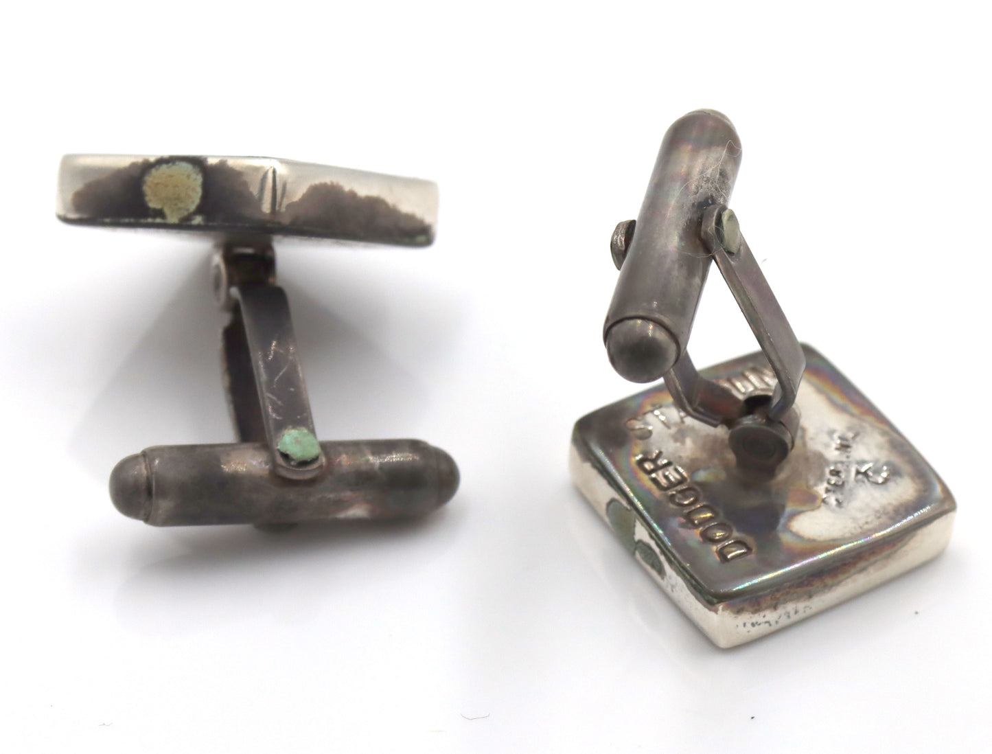 925 Sterling silver Dodger Stadium cuff links