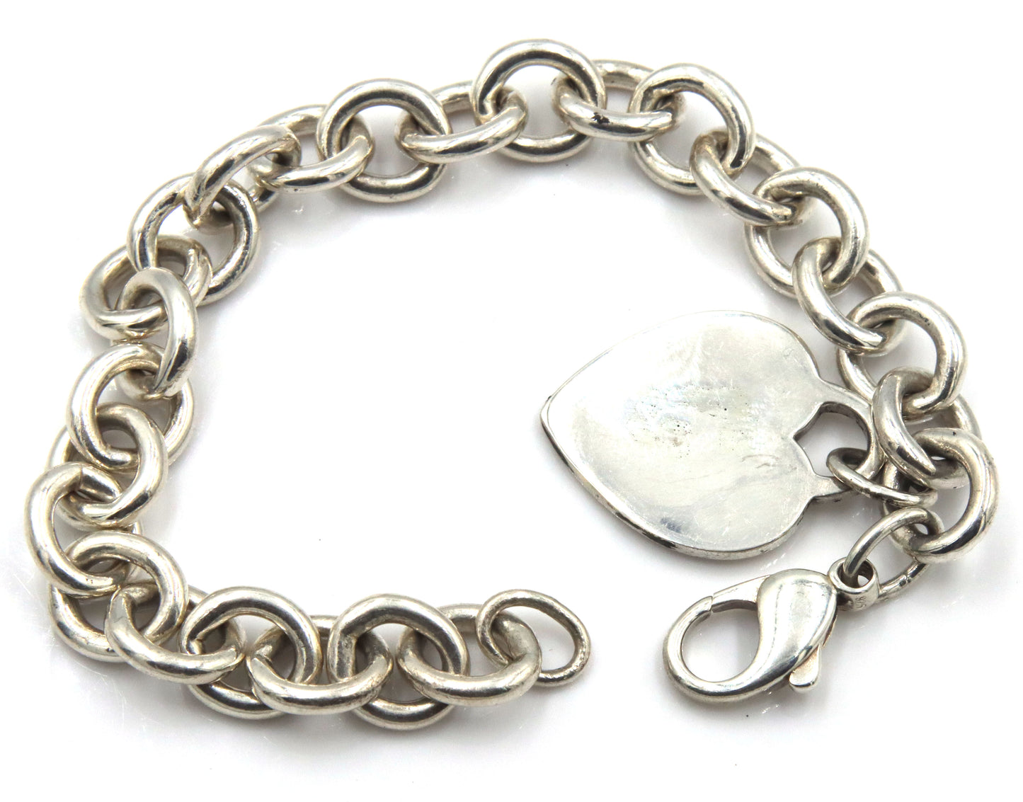 Tiffany & co heart tag charm bracelet