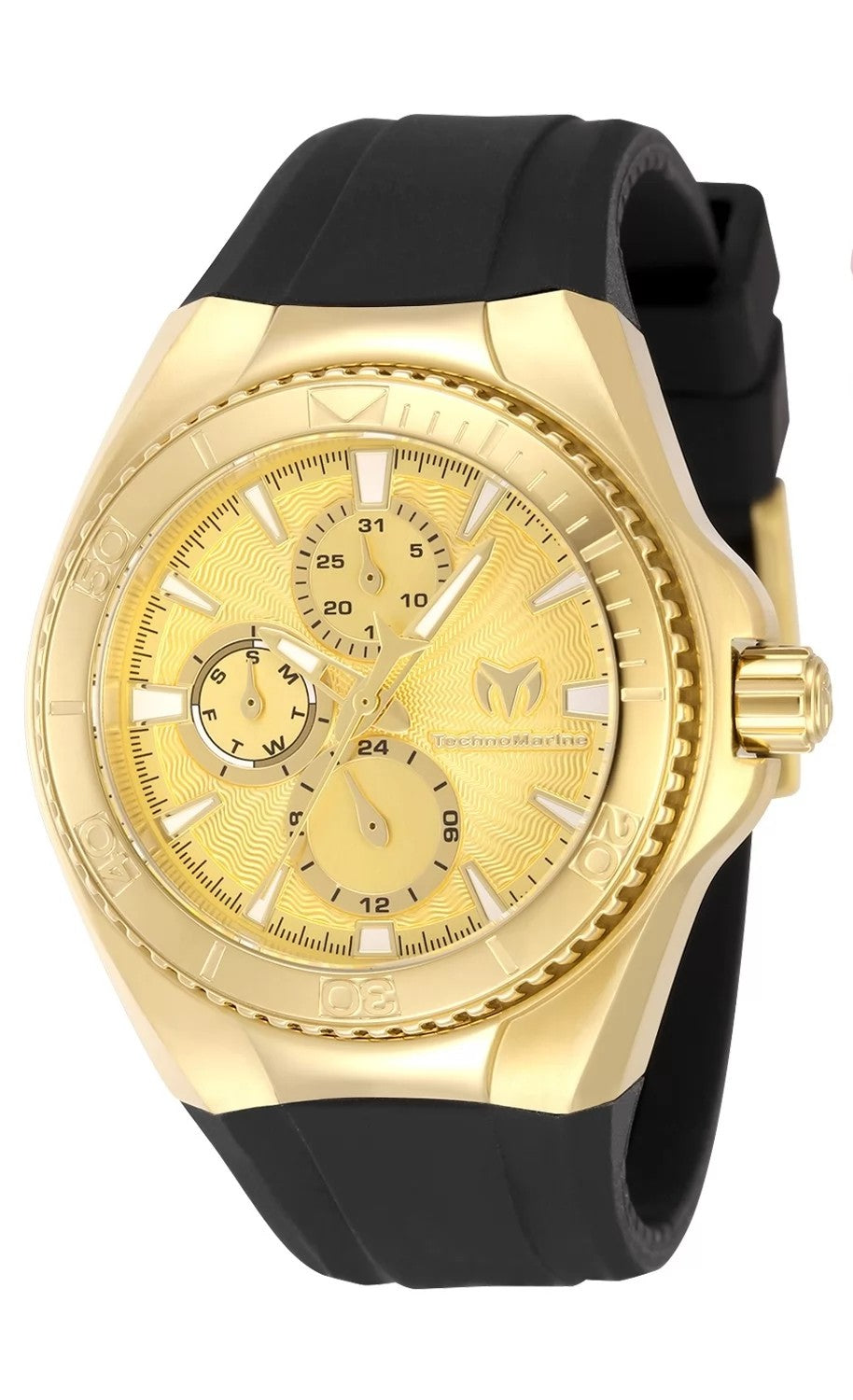 Technomarine Women's Cruise Quartz Chronograph Gold Dial Watch