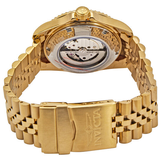 Invicta Pro Diver Automatic Men's Watch – Gold-Tone Stainless Steel, Champagne Dial, 200M