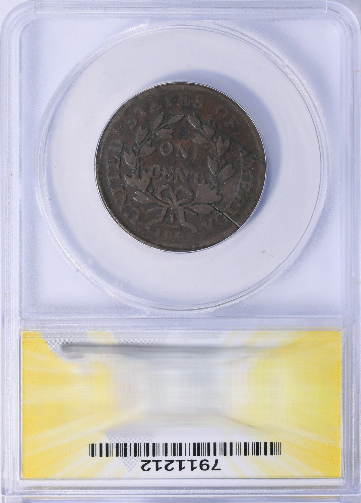 1802 Draped Bust Large Cent S-233 ANACS G-06 Details Early U.S. Copper Coin