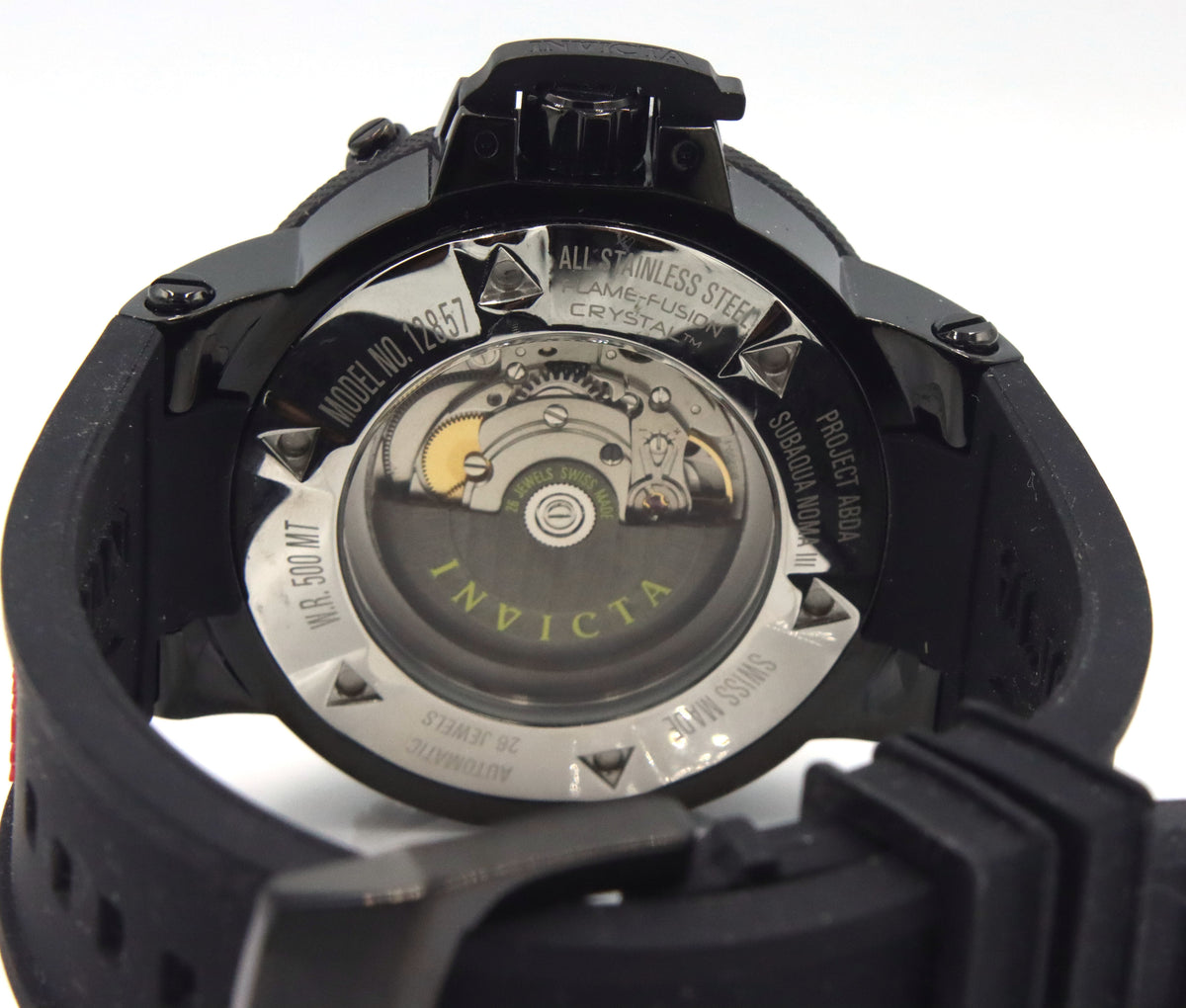Invicta Subaqua Noma III with a striking blue dial and black case
