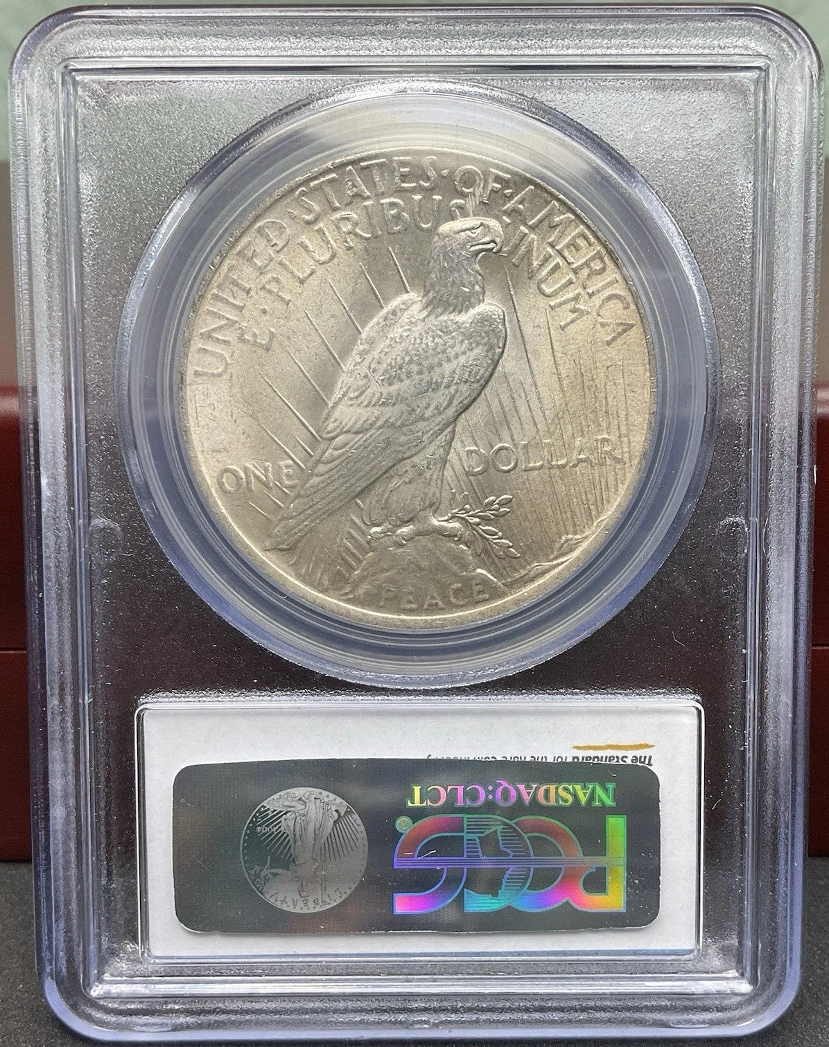 1922 Peace Silver Dollar PCGS MS62