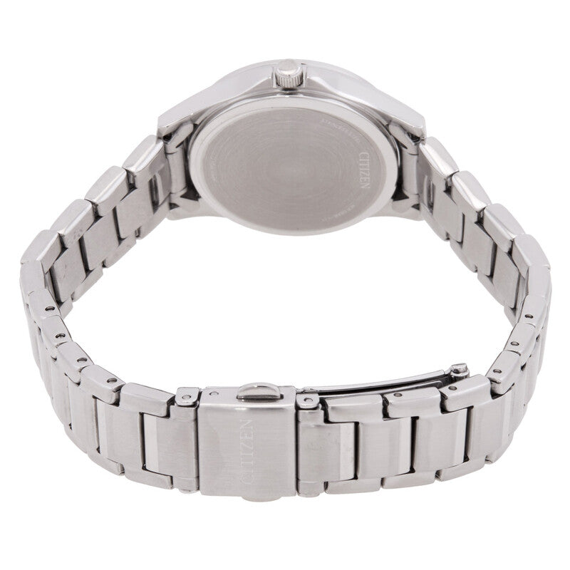 Citizen Quartz White Dial Stainless Steel Ladies Watch