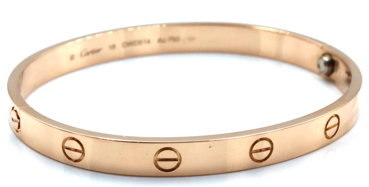 Authentic Cartier Yellow gold lover bangle bracelet