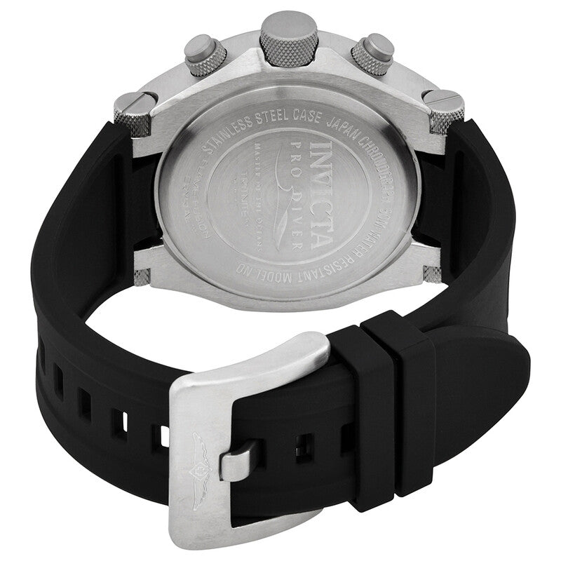 Invicta Pro Diver Chronograph Blue Dial Black Strap Men's Watch