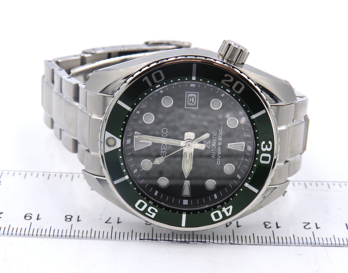 Seiko Prospex Automatic Green Bezel 44mm Watch